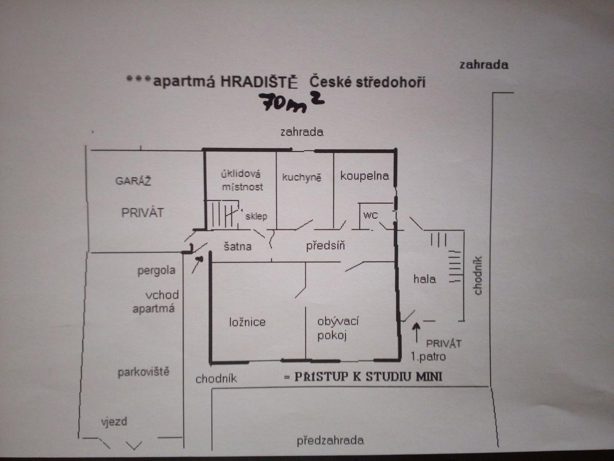 Apartments Ceske Stredohori Teplice Luaran gambar